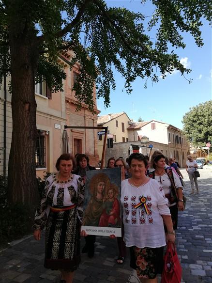 Cu „Sfânta Fecioară a Străzii” la  Ziua Mondială a Migrantului şi Refugiatului la Cesena
