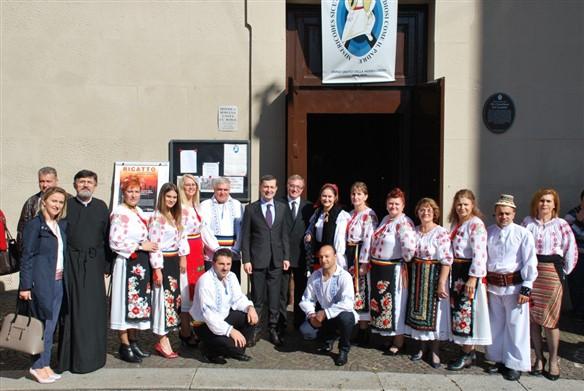 Eveniment cultural italo-român şi vizita Ambasadorului la comunităţile religioase din Bologna