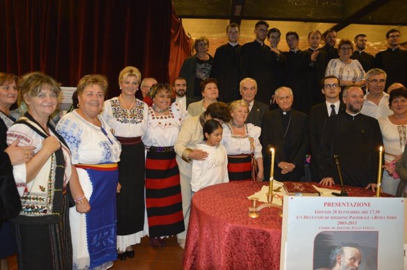 Părintele Serafim şi cei zece ani  de misiune. Prezentarea volumului „Un deceniu de misiune românească în Roma Nord"